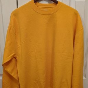 Gold Crew Neck Sweater